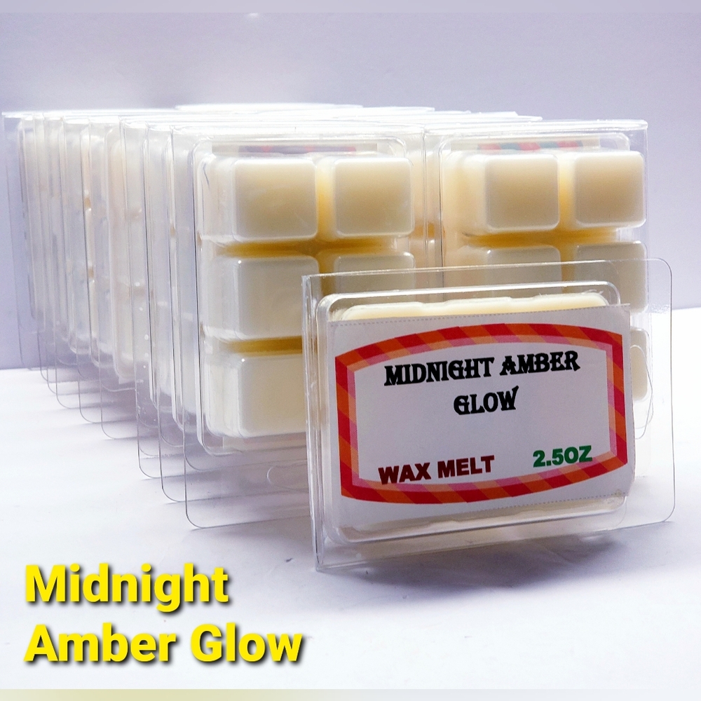 MIDNIGHT AMBER GLOW -Bath & Body Works Candle Wax Melts- $8 per pack